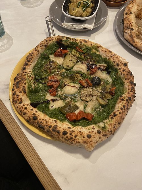 The One with the Pesto at Purezza in Manchester