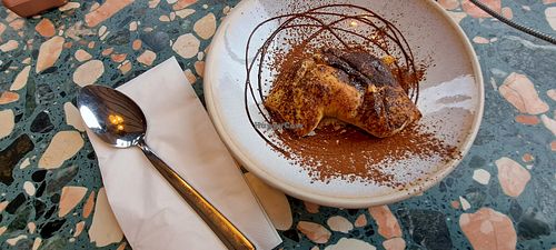 Nutella dough balls (though needed knife and fork!) at Purezza in Manchester