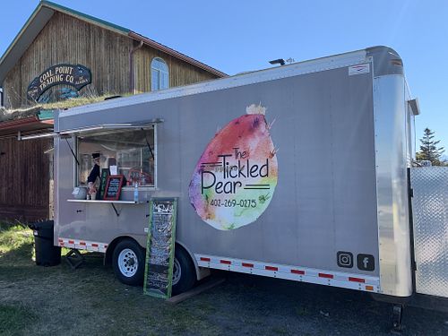 Service window at The Tickled Pear in Homer