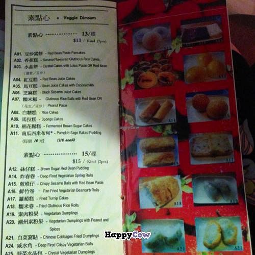 Veggie Source Restaurant - menu 9 at Veggie Source Restaurant in Hong Kong Island