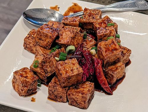 Kung Pao tofu at Uptown China Restaurant in Seattle