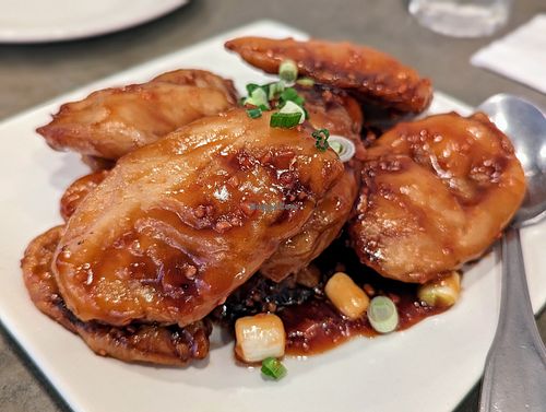 Crispy eggplant at Uptown China Restaurant in Seattle