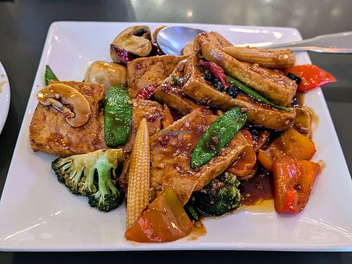 Hunan tofu at Uptown China Restaurant in Seattle