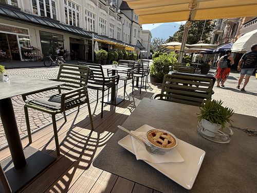 outside  at Erb Brot in Merano