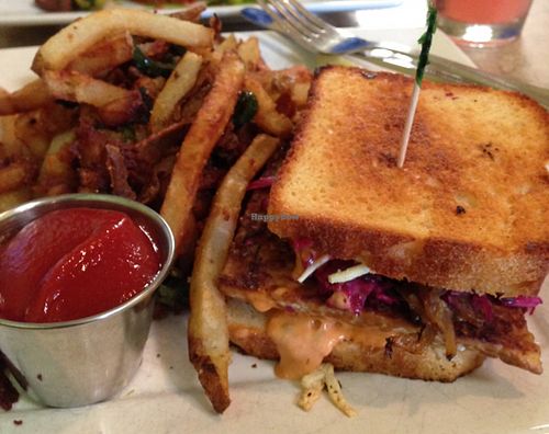 rueben  at Laughing Seed Cafe in Asheville