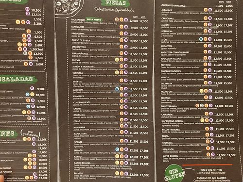  at Pizzeria Nando in Sant Joan Dalacant