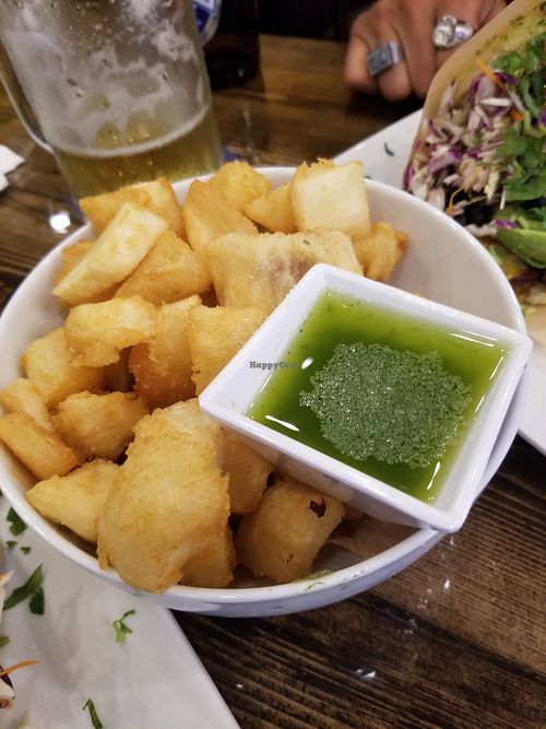 Fried Yuca at Arepitas in Round Rock