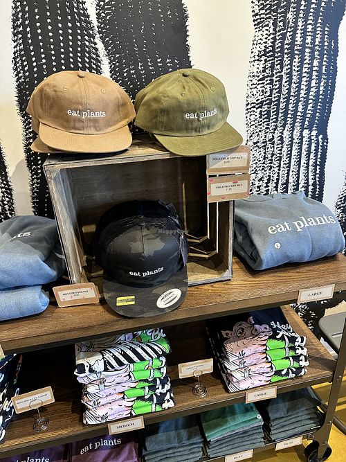 Clothing options   at Chef Tanya's Kitchen in Palm Desert