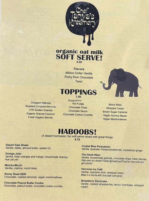 Desert  at Chef Tanya's Kitchen in Palm Desert