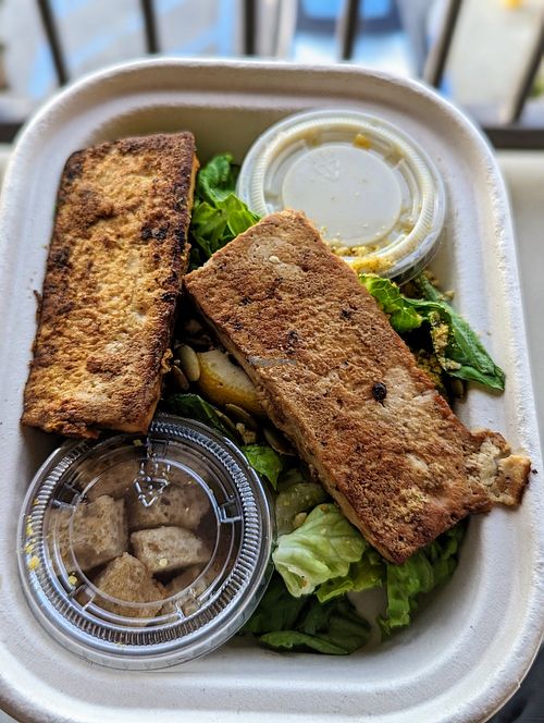 Mini cesar salad at Chef Tanya's Kitchen in Palm Desert