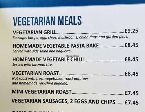 Vegetarian mains (ask if vegan or can be made vegan, staff are very friendly and aware of adjustments required) at The Old Police Station Cafe in Yelverton