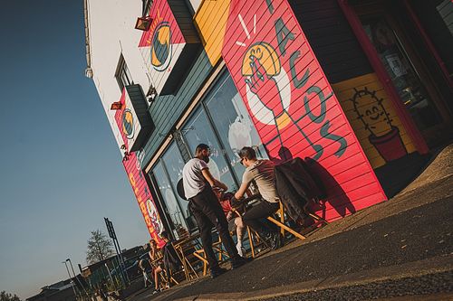 Outside view of La Neta. at La Neta in Preston