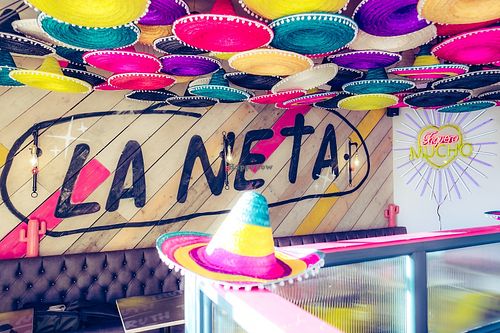 Inside La Neta. at La Neta in Preston
