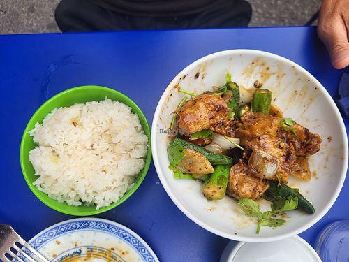 Crispy "chicken" at Rau in Malmo