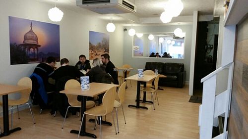 extra seating inside at Govinda's Cardiff in Cardiff