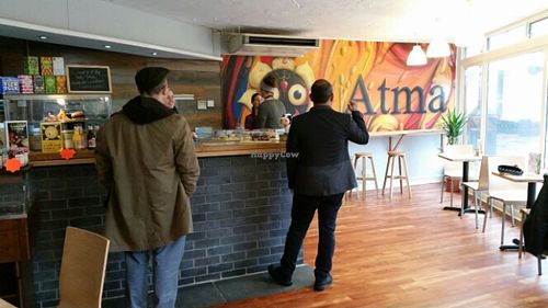 reception inside at Govinda's Cardiff in Cardiff