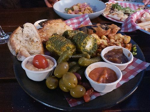 Vegan grazing board #Veganuary at The Peninsula in Mandurah