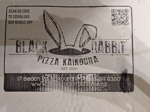  at Black Rabbit Pizza in Kaikoura