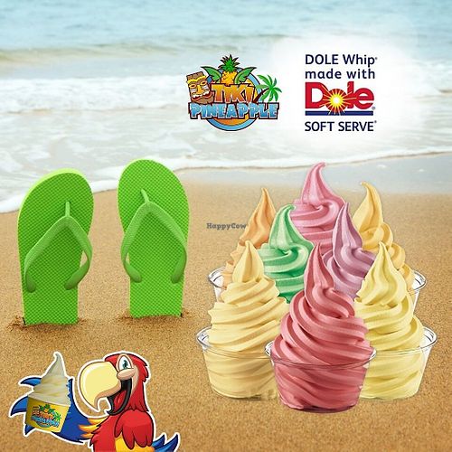 At Tiki Pineapple we carry ALL the flavors of Dole Whip, everyday, all year. at Tiki Pineapple in Acme