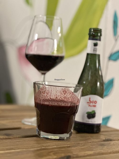 Blueberry juicee  at Col Cavolo - Vegan Bistrot in Rome