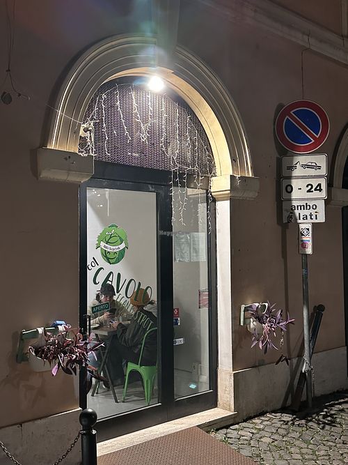 entrance  at Col Cavolo - Vegan Bistrot in Rome