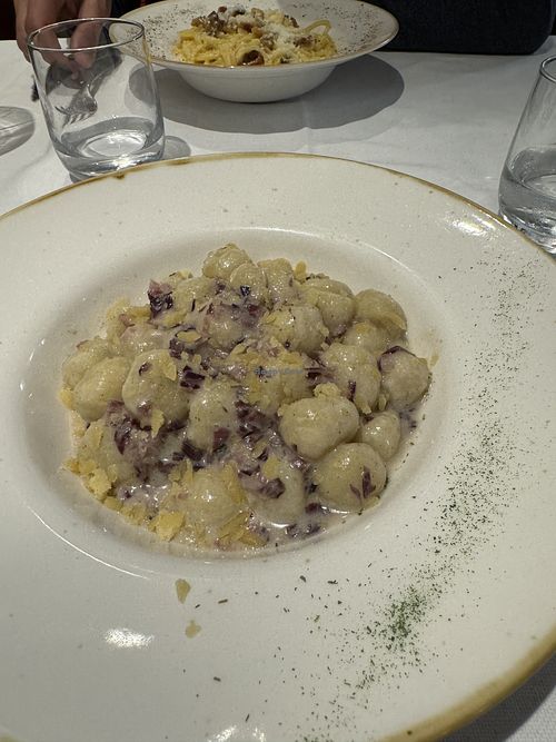 Vegan Gnocchi   at La Soffitta Renovatio in Rome