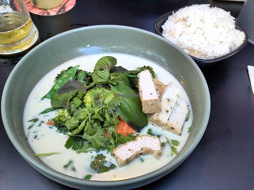 Lemongrass curry at Palmtreeclub in Munich