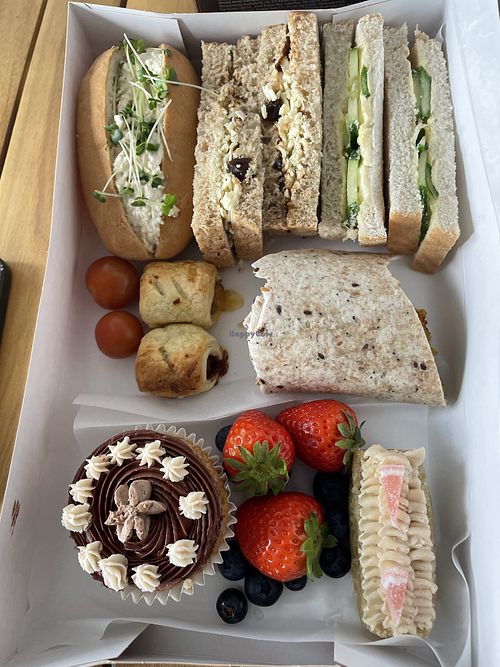 Picnic afternoon tea  at Tea by the Sea in Clacton-on-sea