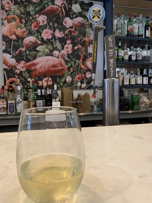 Delicious wine and fun decor at HiLo in Catskill
