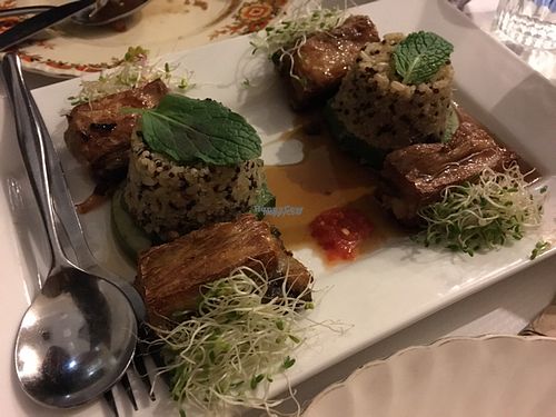 caramelised layers soooo good at Nourishing Quarter in Redfern