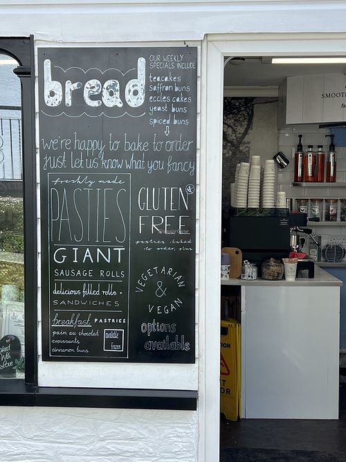   at St Agnes Bakery in St Agnes