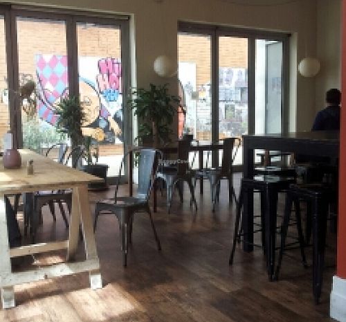 as cool as any Melbourne café :) at Lentil As Anything - Footscray  in Footscray