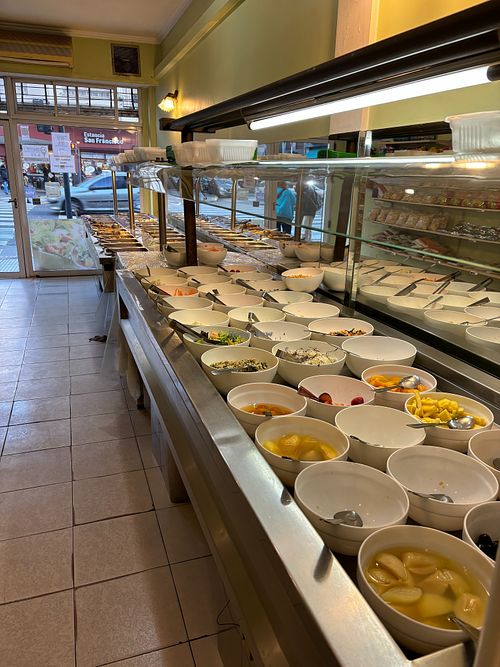 Tons of options at Noble y Natural in Buenos Aires