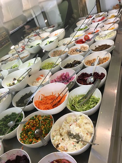 Salad Bar at Noble y Natural in Buenos Aires