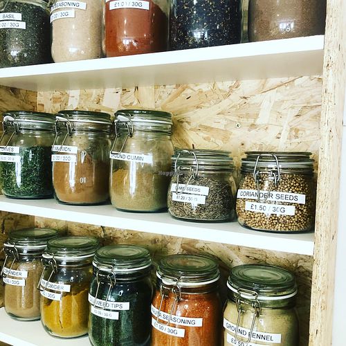 Spices & herbs at Heart to Earth in Royston
