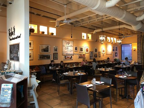 Part of inside at Pasha Mezze in Norfolk