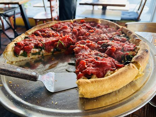 California vegan pizzaa  at Masa of Echo Park in Los Angeles