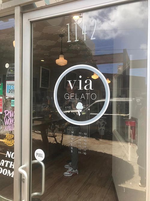  at Via Gelato in Honolulu