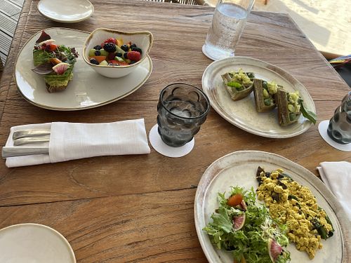 More breakfast at su casa  at The House of AïA in Playa Del Carmen