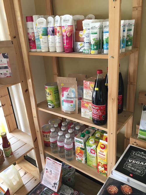 On sale  at Loving Hut in Menton