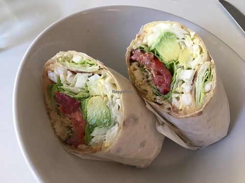 Tortilla  at Loving Hut in Menton