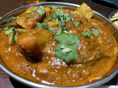 Veg madras   at Passage To India in Whitby