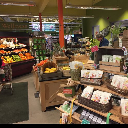 inside at Rising Tide Community Market in Damariscotta