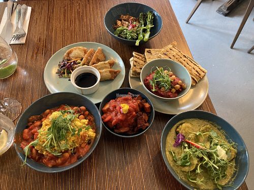 Lovely food!  at Meat is Dead in Leeds