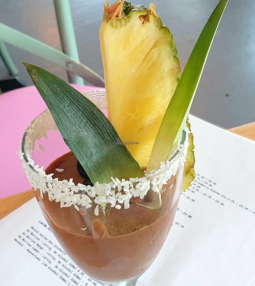 Rum chocolate pot at Meat is Dead in Leeds