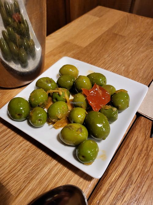 Olives at Lanbroa in Pamplona