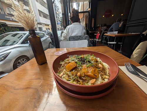 Inside at NIYA in Casablanca