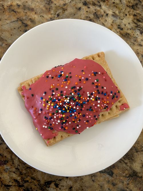Vegan pop tart!   at The Paisley Cafe in Orangevale