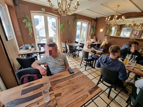 Interior at Café Storm in Aabenraa