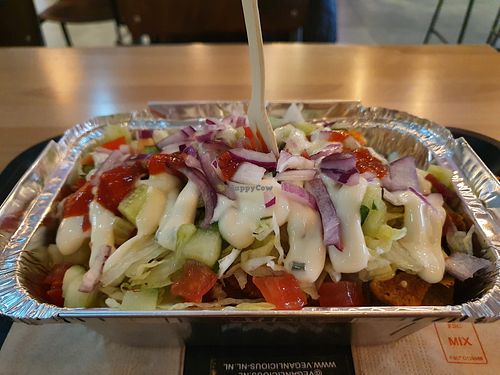 Kapsalon at Veganlicious in Breda
